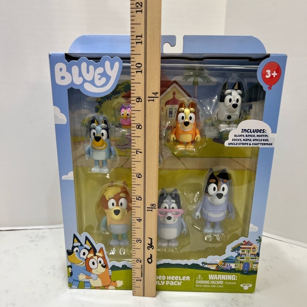 Heeler Family Action Figure Set - Multicolor - Picture 4 of 4